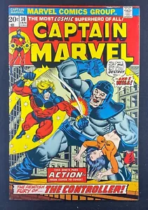 Captain Marvel (1968) #30 FN/VF (7.0) Controller Iron Man Thanos Jim Starlin Art - Bild 1 von 2