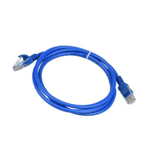 Long cordon pratique câble réseau pour routeur modem PC (bleu) - Photo 1/11