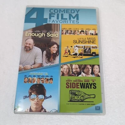 ENOUGH SAID/SIDEWAYS/WAY WAY BACK/LITTLE MISS SUN.. 4-FILM COLL. 4-DISC DVD SET - Image 1 of 4