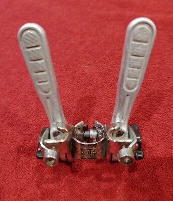 Vintage Shimano LB-150 Stem Friction Shifter Set - Image 1 of 3