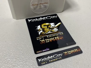 Etiqueta de juego de repuesto Knight Guy a bordo (para Atari 7800) - Imagen 1 de 1