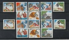 GRIECHENLAND, 1987 Die Fabeln Äsops 1643-50A+C **. (29092)