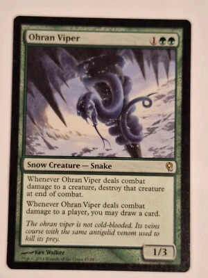 Ohran Viper - Duel Decks: Jace vs. Vraska - Magic the Gathering MTG - Image 1 of 2