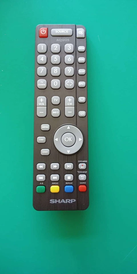 Telecomando originale Sharp  per TV AQUOS modello LC32CHG4042E - Immagine 1 di 1