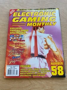Electronic Gaming Monthly Magazine No 58 May 1994 Video Games Street Fighter II - Picture 1 of 11