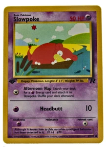 Slowpoke 67/82 Common 1st Edition Team Rocket NEW NM+ With eBay Tracking - Picture 1 of 3