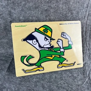 Notre Dame Fighting Irish Wood Child’s Puzzle 8” X 10” NEW IN PACKAGE gift - Picture 1 of 3
