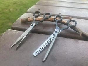 Kit Tijeras de Peluquería 6.2" Profesionales | Tijeras de Corte de Pelo | Cuchillas Extra Afiladas - Imagen 1 de 6