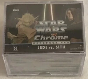 Star Wars Chrome Perspectives Jedi Vs Sith con 2 juegos de persecución - Imagen 1 de 1