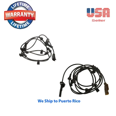 2 ABS Wheel Speed Sensor Rear Left & Right Fit Ram 3500 2015-2016 Crew Cab - Imagen 1 de 4