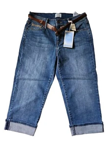 Levis 515 Damen Größe 6 Blau Denim Capri Jeans - Bild 1 von 9