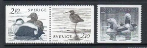 SWEDEN MNH 1986 SG1289-1291 WATER BIRDS - Picture 1 of 1