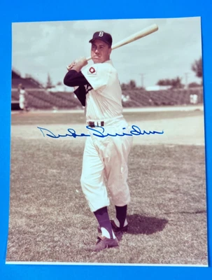 DUKE SNIDER ~ Signed/Autographed 8x10 Kodak Photo ~ Brooklyn Dodgers ~ No COA - Image 1 of 4