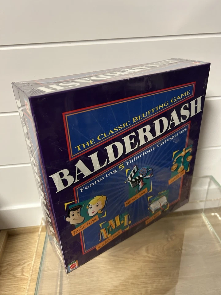 Balderdash, The Classic Bluffing Game 5 Hilarious Categories, BRAND NEW, FAMILY - Image 1 of 3