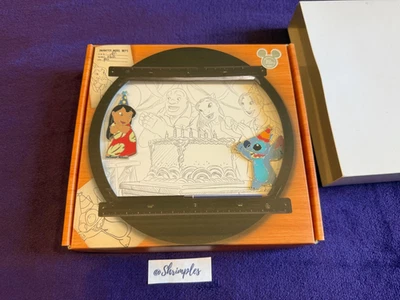 DISNEY PIN STITCH D23 Animator Anniversary Boxed Set Birthday LE 200 NEW HTF - Image 1 of 4