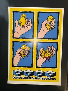 Consolidated Skateboards Vintage Todd Bratrud Poster S/N Strangelove RARE Chick - Picture 1 of 13