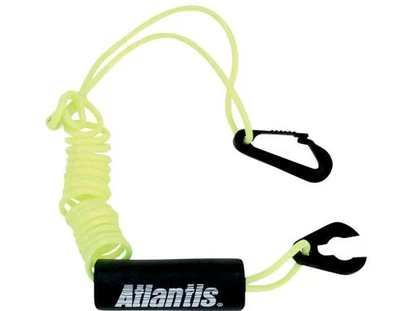 Atlantis Lanyard - Yellow Snowmobile Watercraft PWC A8126 983086 - Image 1 of 4