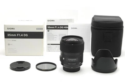 [Casi SIN USAR en caja] Sigma Art 35 mm f/1,4 DG HSM para montaje Nikon F... - Imagen 1 de 4