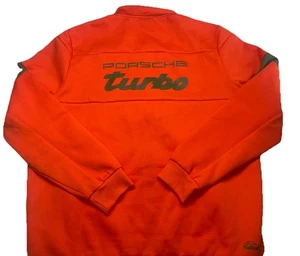 Puma Porsche Turbo Full Zip Mock Neck Sweatshirt Casual Athletic Zip Up XL - Picture 1 of 7