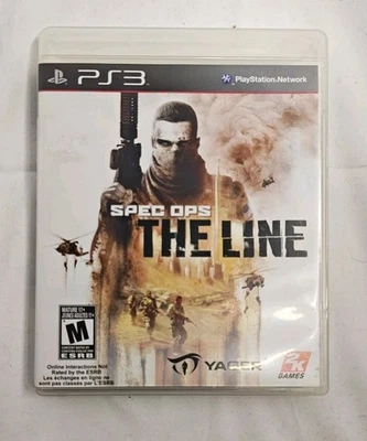 Spec Ops: The Line (Sony PlayStation 3, 2012) CIB With Manual  - Image 1 of 3