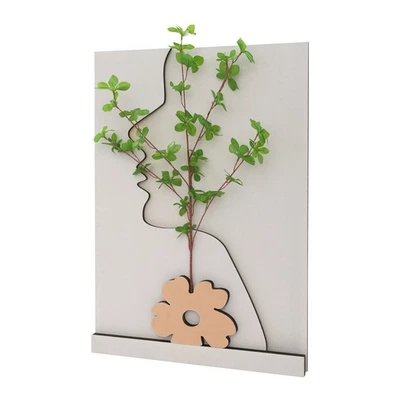 Wall Art Painting Sandstone Decor Simulated Plant Wall-Mounted DC 5V 4A 20w - Image 1 of 4