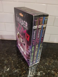 Invader Zim -Complete Invasion (DVD, 6 Disc Box Set) Complete Series Nickelodeon - Foto 1 di 7