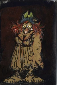 AUTOGRAPHED, ORIGINAL RALPH BAKSHI DOODLES - Picture 1 of 1