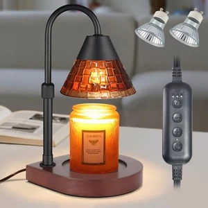Candle Warmer Lamp with Timer, Dimmable Electric Candle Warmer,Candle Melter ... - Picture 1 of 6