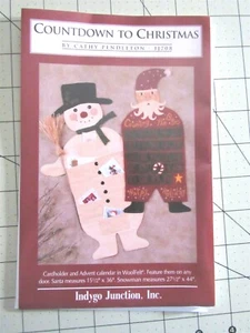 "Countdown to Christmas" by Indygo Junction Sewing Pattern Advent Calendar - Picture 1 of 2