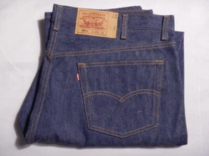 Vintage DEADSTOCK 90s Levi's 501 Jeans USA MADE 501-0000 Tag Size 44 X 32 - Picture 1 of 13