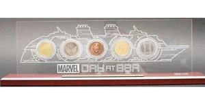 Nuevo juego de 5 monedas conmemorativas Disney Cruise Line DCL Marvel Day at Sea LE 7/300 - Imagen 1 de 4