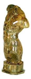 Pierre Chenet Bronzeskulptur eines männlichen Torso - Bild 1 von 6