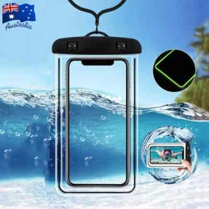 Universal Waterproof Case Bag IPX8 Phone Pouch Case Dry Bag For iPhone Samsung - Picture 1 of 18