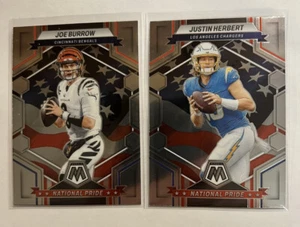 2023 Mosaic Burrow & Herbert National Pride (2 Card Lot) - Picture 1 of 2