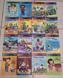 Leap Frog Lot of 16 LeapReader Interactive BOOKS ONLY Early Reading Series Kids! - Imagen 1 de 5