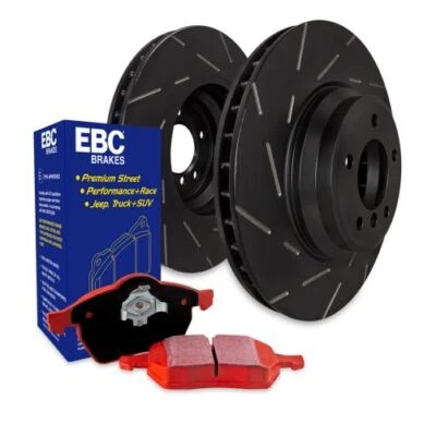 Kit de frenos de disco trasero EBC S4KR1556 S4 kits Redstuff y rotor USR para Audi A4 Foto 1 de 3