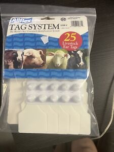 allflex ear tags Large White New In Bag