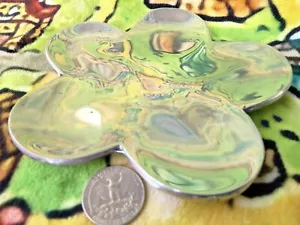 Pottery Barn Pewter Pillar Candle Base Plate - RARE!! - Picture 1 of 11