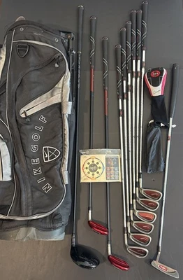 Nike CPR Iron Hybrid Combo Set 5-PW 22 26 SQ Mach Fubuki 10.5 Complete 7 Bag - Image 1 of 4