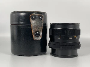 [Exc+4] Lente gran angular Konica Hexanon AR 28 mm f/3,5 MF con ambas tapas de Japón - Imagen 1 de 9