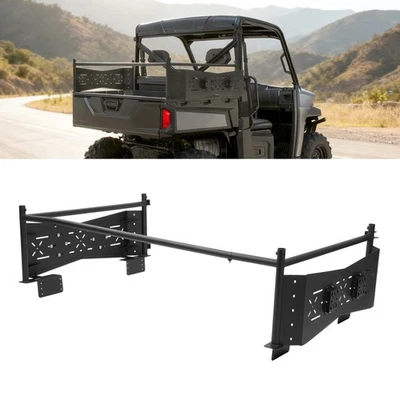 Powder Coated Rear Cargo Rack Bed For Polaris Ranger XP 570/900/1000 Crew 15-25 Foto 1 de 4