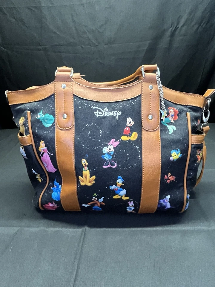 DISNEY “Carry The Magic” Bradford Exchange Tote Bag Purse with Tinker Bell charm - Image 1 of 4