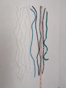 10 Perlenstränge facettiert und Bicone kleine Perlen für Projekte  - Bild 1 von 12