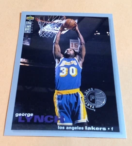 1995-96 Upper Deck Collector's Choice Player's Club George Lynch #213 - Lakers - Imagen 1 de 2