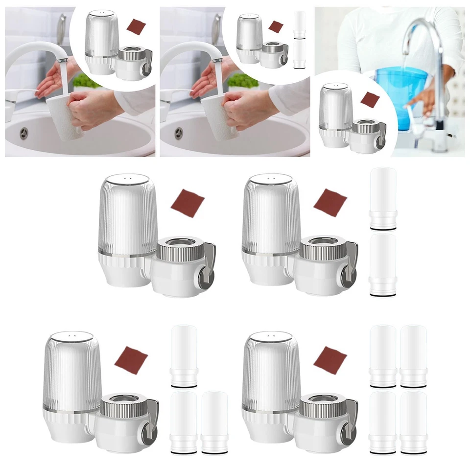 Faucet Mount Tap Water Filter Washable 10 Stages Water Filtration System - Image 1 of 1