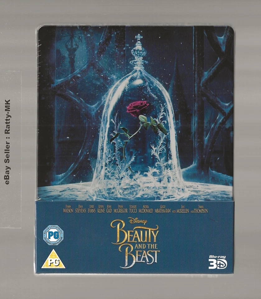 Beauty and The Beast Limited Edtion Steelbook 3d & 2d - Now out