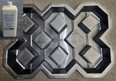 Rasenstein 293 Gießform + 1L Trennmittel, sehr stabil, wiederverwendbar - Bild 1 von 4