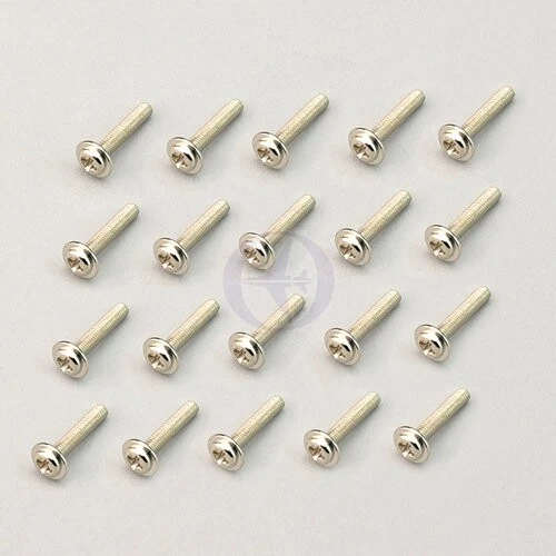 Screw 3x16 Metric, PH, Panhead with Washer, Silver PD7828 TRS® - Image 1 of 1