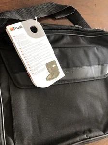 Trust 15.6” Notebook Bag new with tags. Zip To Main Section, Front Pocket &Other - Bild 1 von 5