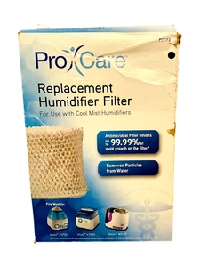 Pro Care Replacement Humidifier Filter PCWF2 NEW Vicks V3700 V3900 Relion WA-8D - Picture 1 of 8